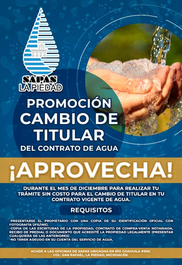 Promoción Cambio de titular