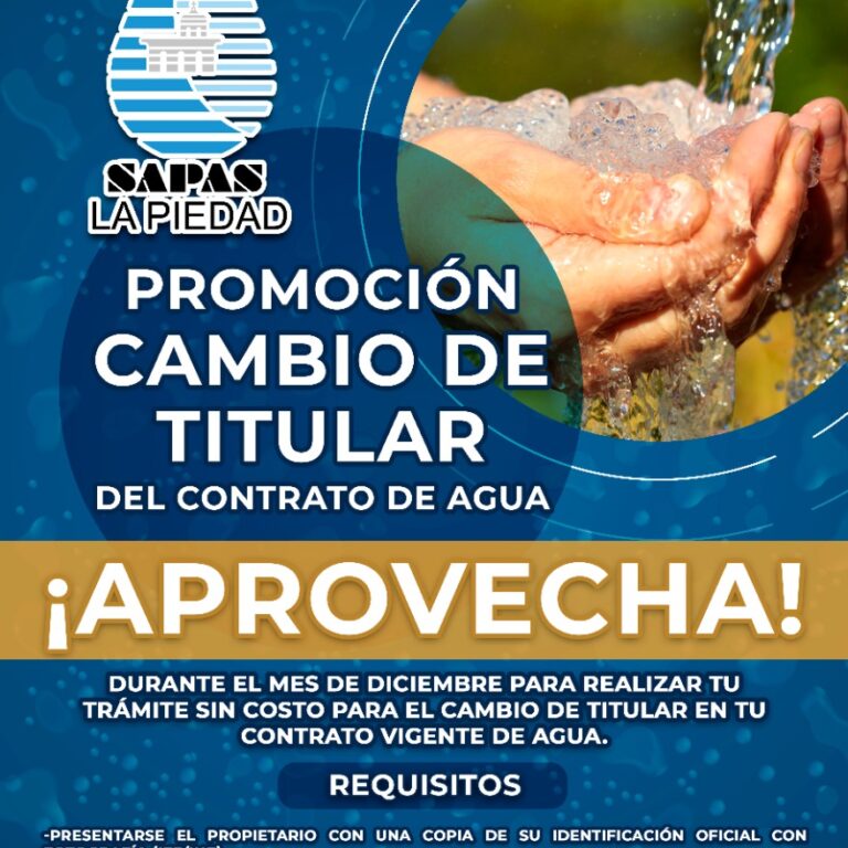 Promoción Cambio de titular