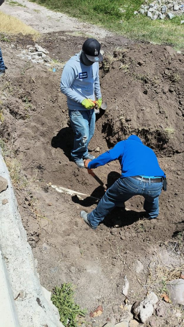 conexión de red de agua potable a pozo ciudad del sol 2